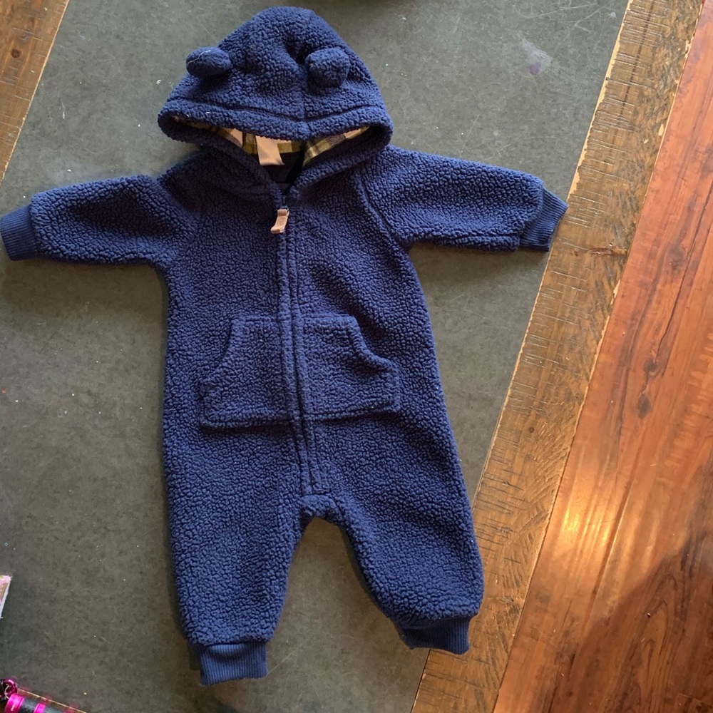 Carters babies fuzzy onesies